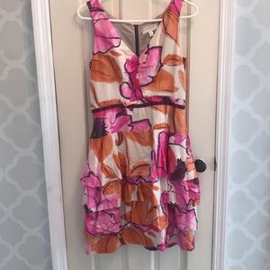 Anthropologie moulinette orchid dress 8